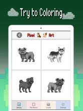 Dogs color by number: Pixel art dog coloring 2019截图3