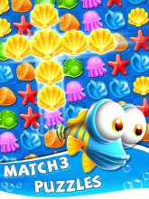 Mermaid Secret Match 3截图2