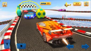 Fast Impossible stunt car Challenge Drive game截图4