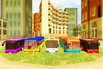 Luxury City Coach Bus Driving Simulator Game 3D截图3