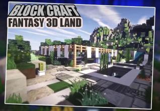 block build craft fantasy 3D land截图1