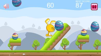 Easter Bunny Rabbit Race  Fun Rainbow Egg Hunt截图3