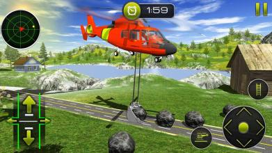 Emergency Helicopter Sim Rescue Helicopter games截图1