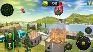 Emergency Helicopter Sim Rescue Helicopter games截图3