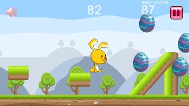 Easter Bunny Rabbit Race  Fun Rainbow Egg Hunt截图5