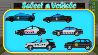 Police Car Wash Cleanup Repair & Design Vehicles截图1