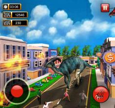 Monster Dinosaur Simulator City Rampage截图2