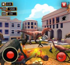 Monster Dinosaur Simulator City Rampage截图4