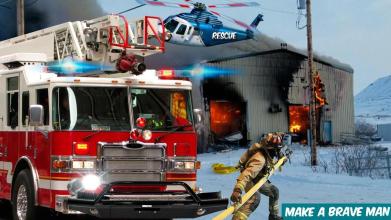 Real Fire Fighter Truck Driving  Emergency Game截图2