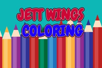 Jett Wings Coloring pages截图1