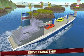 Luxury City Vehicle Transport Ship Driving截图2