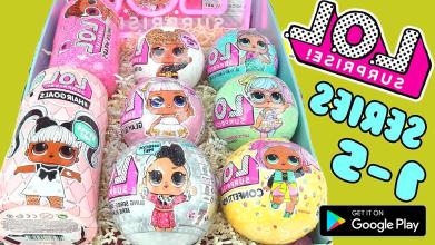 LQL Surprise Hatchimals  Dolls Opening Eggs Games截图3