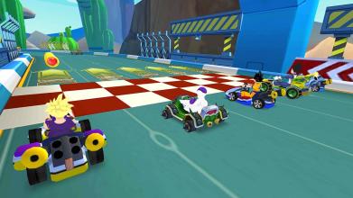 Dragon Z Rush: 3D Kart Racing截图4