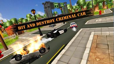 smash cop police car chase 911截图1