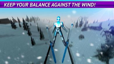 Ski Jumping Tournament 3D截图3