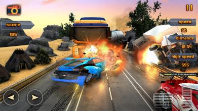 Highway Police Car Racing: Death Race shooting 19截图5