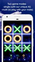 Tic Tac Toe Glowing截图4