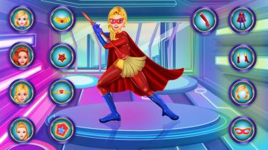 Super Power Hero Girls Dress up截图5