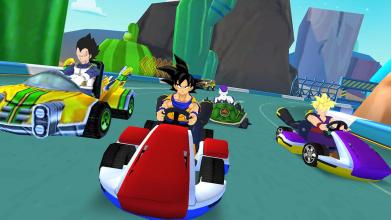 Dragon Z Rush: 3D Kart Racing截图2