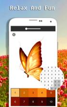 Butterfly Color By Number - Pixel Art截图5