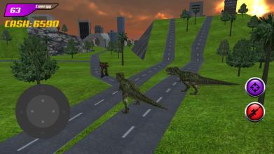 Dinosaur VS Sniper Battle Simulator截图4