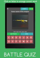 BATTLE QUIZ - PUBG knowledge quiz game for free截图4