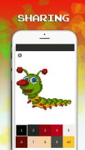 cute bugs Pixel Art截图2