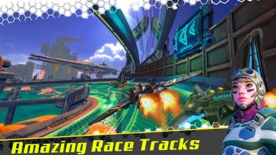 Hovercraft Racer 3D Game 2019  Airplane Simulator截图1