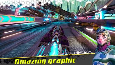 Hovercraft Racer 3D Game 2019  Airplane Simulator截图2