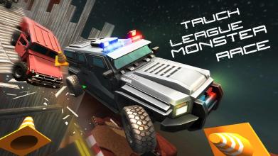 Truck League Monster Race  3D Dirt Track Racing截图4