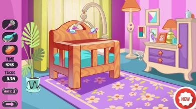 Funny Baby House Clean Up,截图4