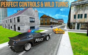 Traffic Police Car Chase Driving Simulator 3D截图3