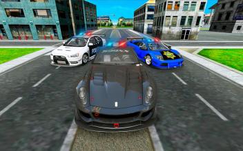 Traffic Police Car Chase Driving Simulator 3D截图2