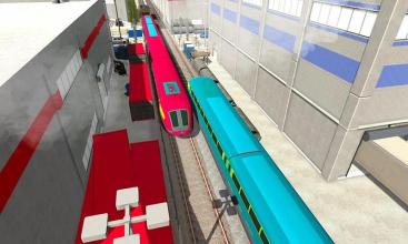 Euro Train Simulator Uphill Driving game截图1