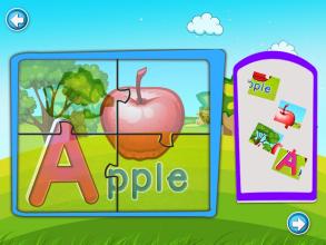 Kids & Toddler  ABC Puzzle And Flash Cards截图2