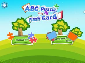 Kids & Toddler  ABC Puzzle And Flash Cards截图3