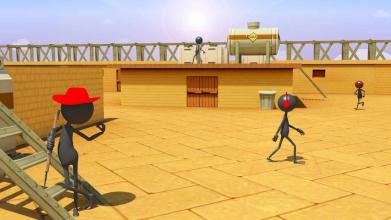 Stickman Gun Shooting 3D截图2