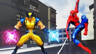 World Superhero Fighter Champion Ring Arena Battle截图2