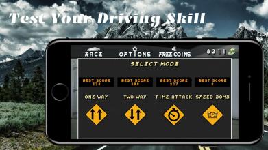 Driving Car Simulator Avoid Traffic截图2