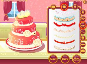 Wedding Cake Decoration - Sweet Cake Maker Games截图1