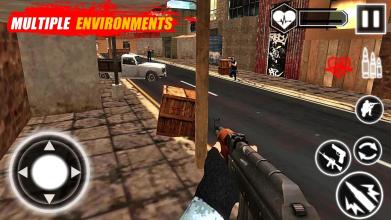 Critical battlefield Strike  Crime Shooting Games截图1