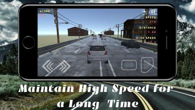 Driving Car Simulator Avoid Traffic截图1