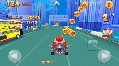 3D Super Hero Racing Car截图5