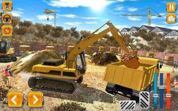 Truck simulator 2019 – Construction games截图4