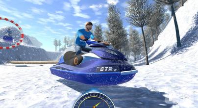 Snow Mountain Boat Bike Racing 2019  Snow Boat截图1