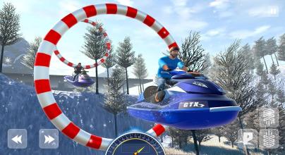 Snow Mountain Boat Bike Racing 2019  Snow Boat截图2