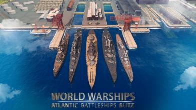 World Warships Atlantic Battleships Blitz截图4