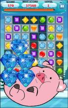 waddles candy Jewel Match 3 Puzzle截图5