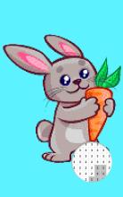 Bunny Color By Number  Pixel Art截图1