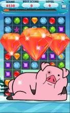 waddles candy Jewel Match 3 Puzzle截图4